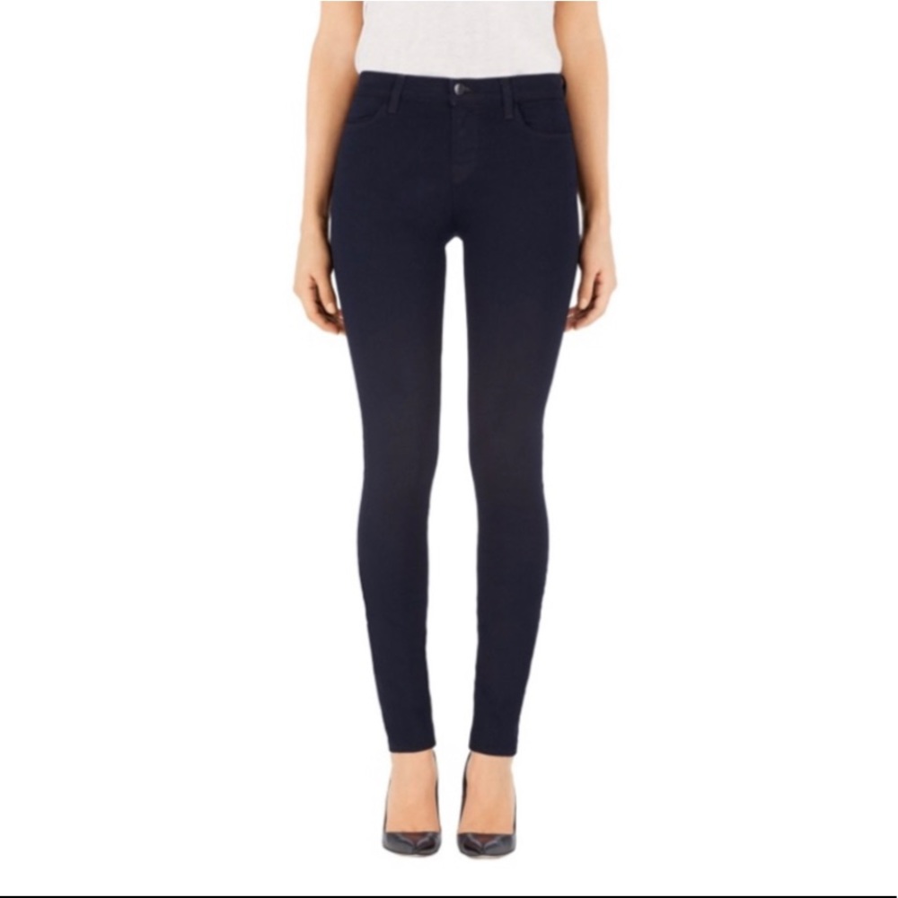 J Brand Maria High Rise Skinny Jean in Lapis